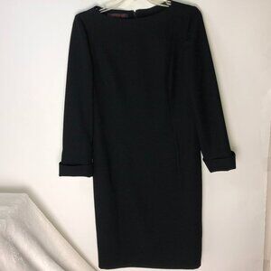 Anne Klein Vintage Y2K Black Dress Size 8